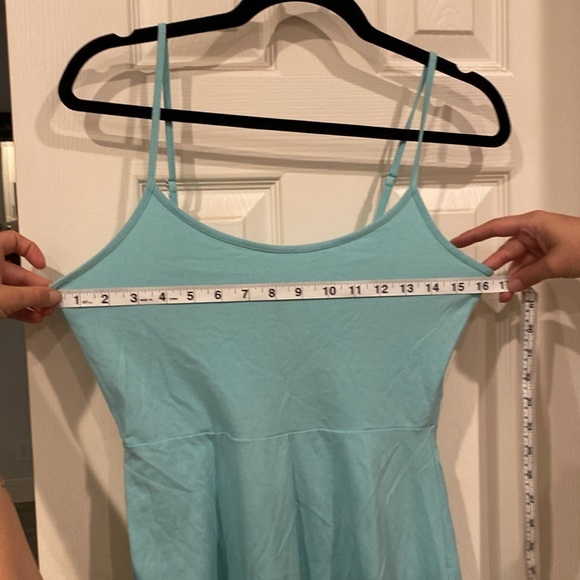 Forever 21 Sleeveless T-Shirt Dress in light blue, Size Medium - Picture 5 of 5